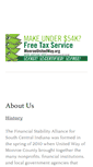 Mobile Screenshot of financialstabilityalliance.org